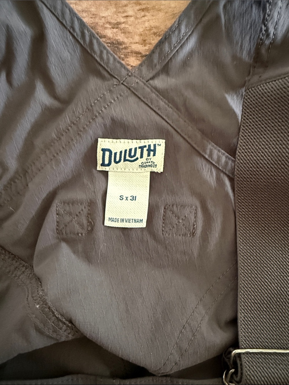 Duluth Trading Co Gray Utility Overalls - Picture 2 of 2